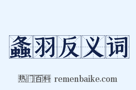 螽羽反义词是什么意思的图片